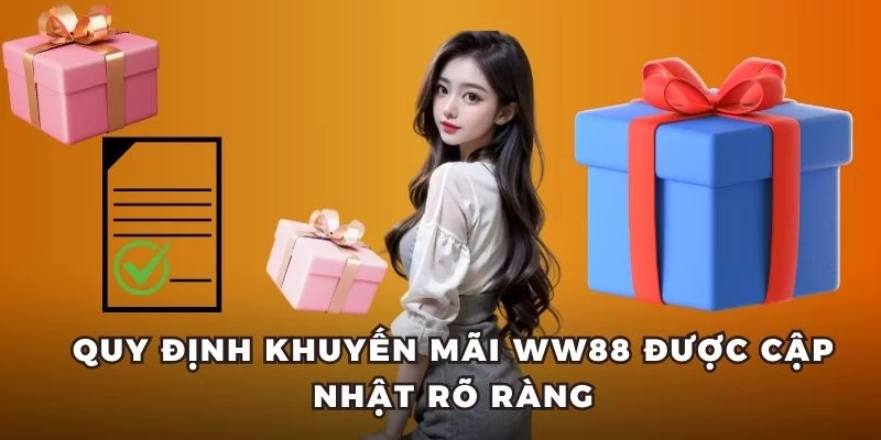 Quy định khuyến mãi WW88 được cập nhật rõ ràng
